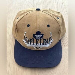 Vintage The Game Toronto Maple LeafsNHL Hockey SnapBack Hat